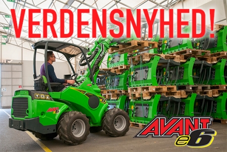 Verdensnyhed - minilæsser med lithium-ion-batteri!