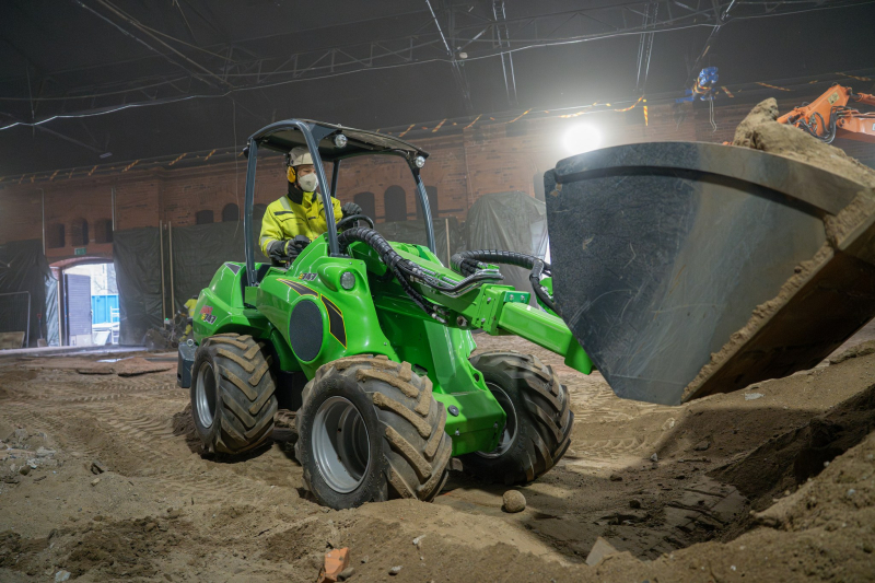 Nye elektriske Avant minilæssere