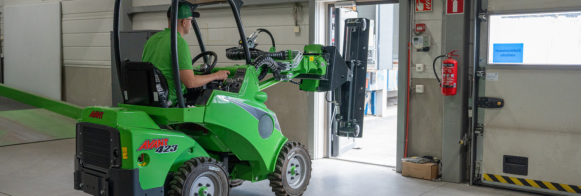 Avant mekanisk redskabsrotator